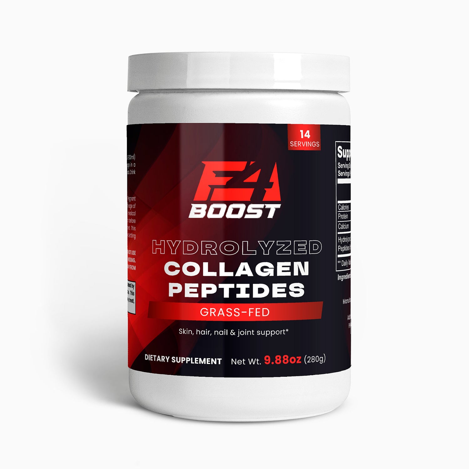 F4Boost Hydrolyzed Collagen Peptides