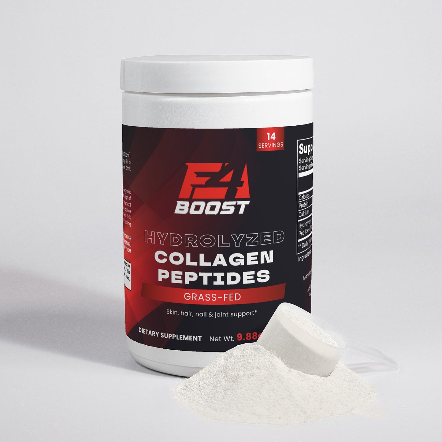 F4Boost Hydrolyzed Collagen Peptides