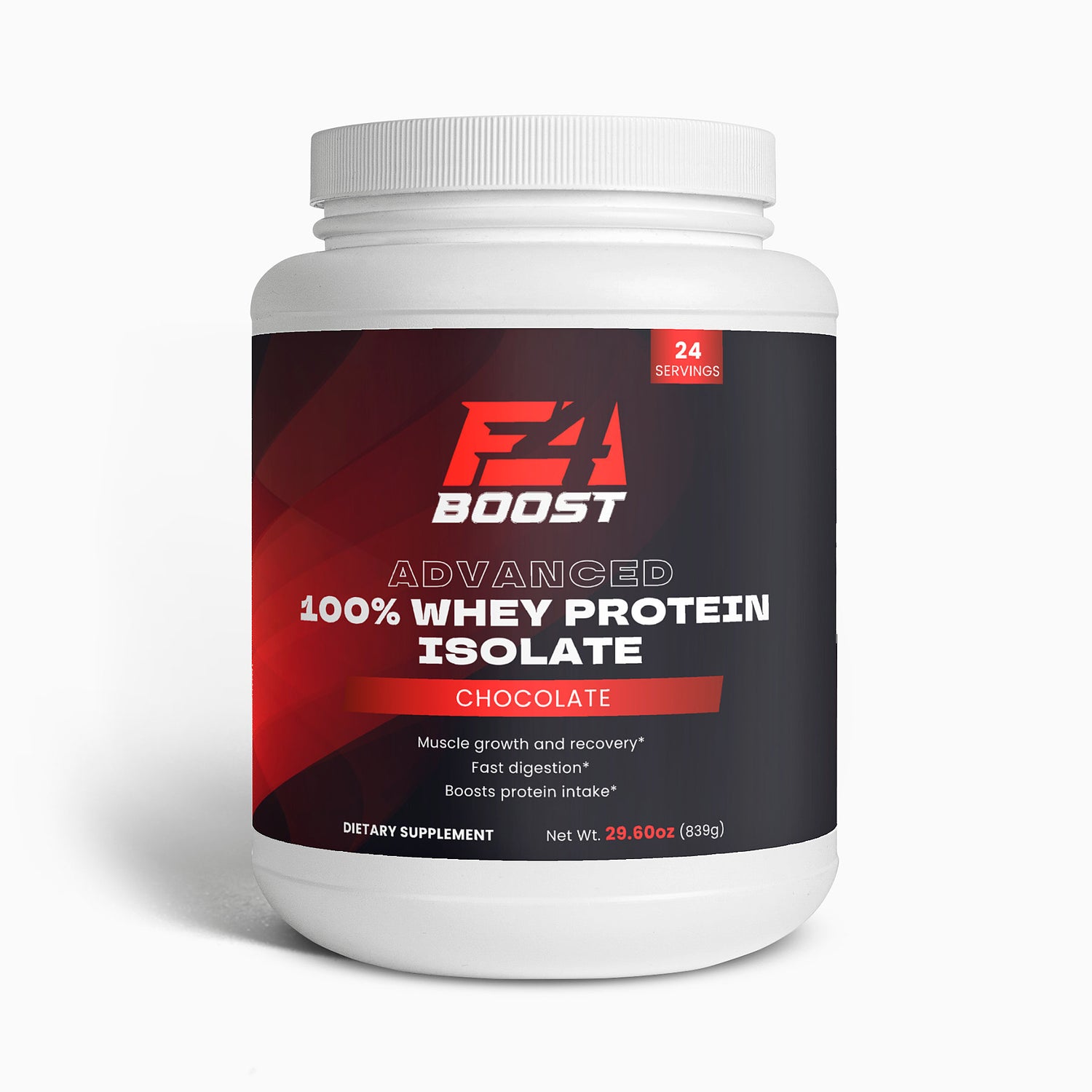 F4Boost Advanced 100% Whey Protein Isolate (Chocolate)