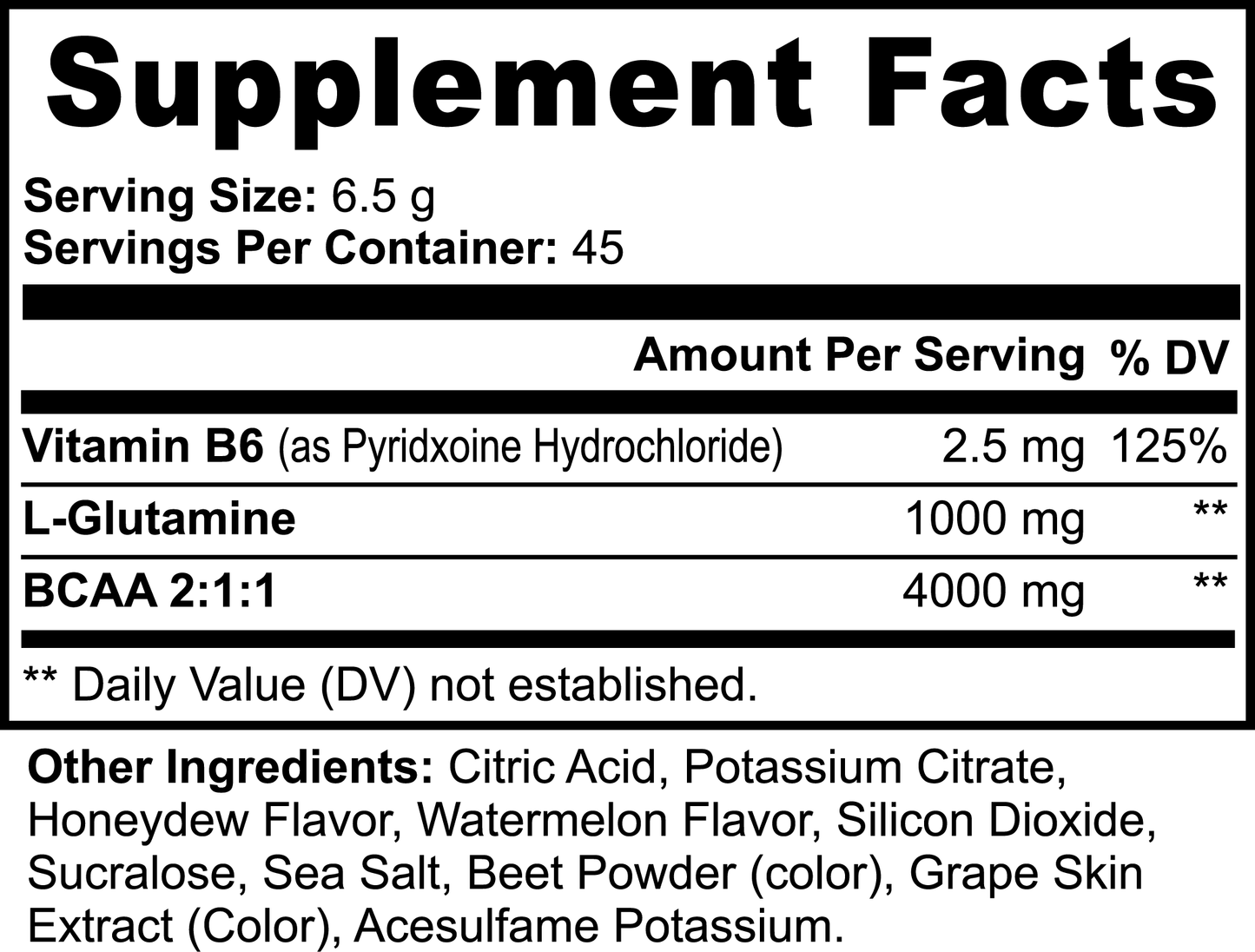 F4Boost BCAA (Honeydew/Watermelon)