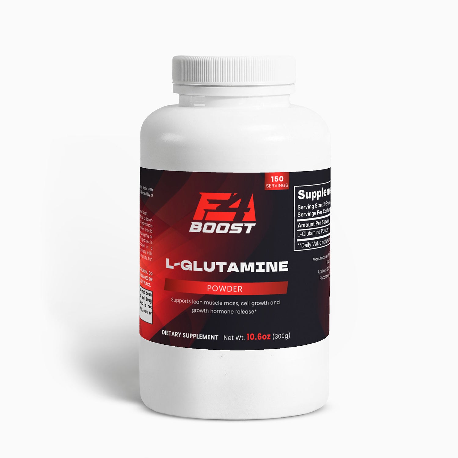 F4Boost L-Glutamine Powder