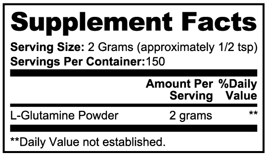 F4Boost L-Glutamine Powder